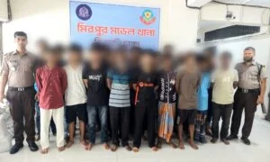 মিরপুর মডেল থানা পুলিশের বিশেষ অভিযানে বিভিন্ন অপরাধে জড়িত ২৫ জন গ্রেফতার