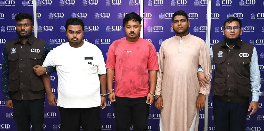 বিআরটিএর ওয়েবসাইট নকল করে ট্রাফিক জরিমানার নামে প্রতারণা, গ্রেপ্তার ৩